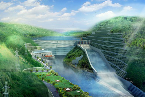 皋兰老挝南塔河1号水电站项目